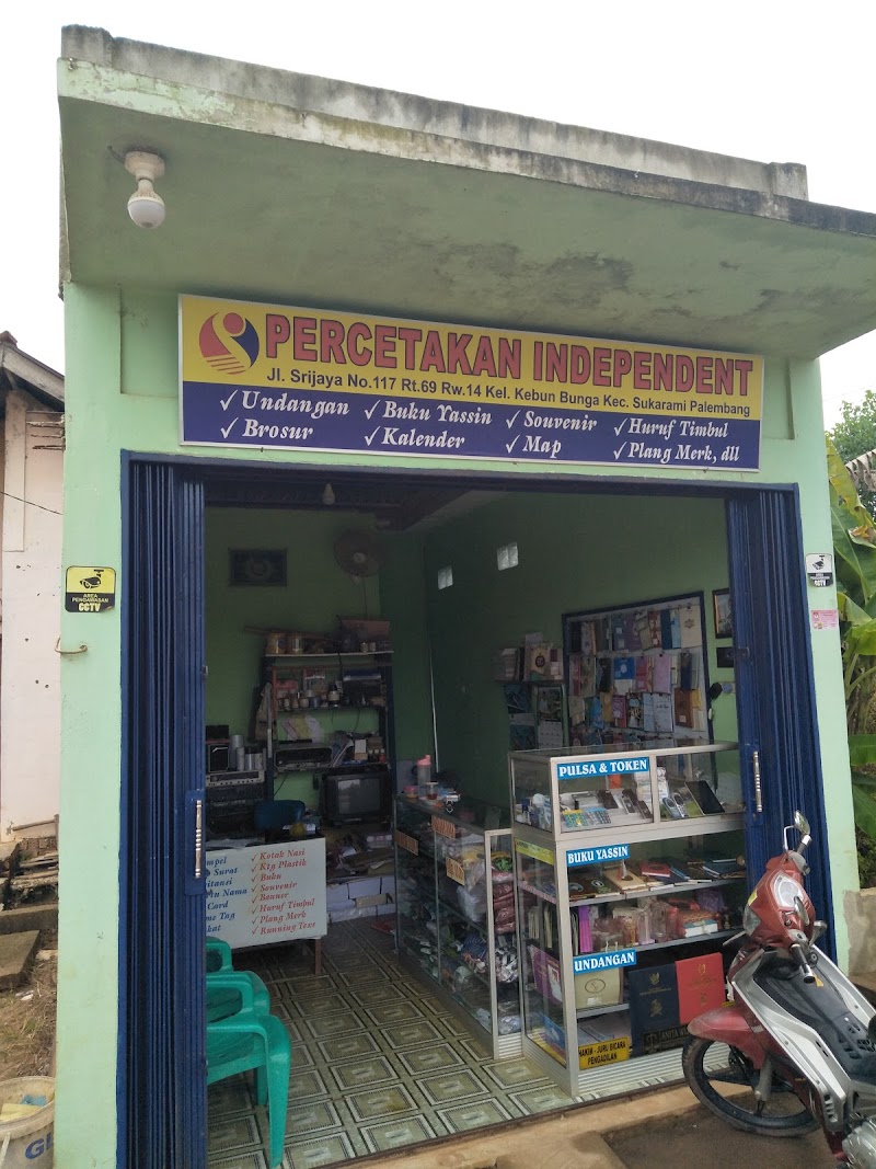 Percetakan di Palembang-Percetakan Independent