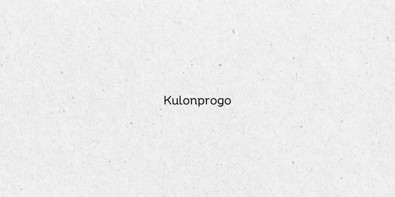 Kulonprogo