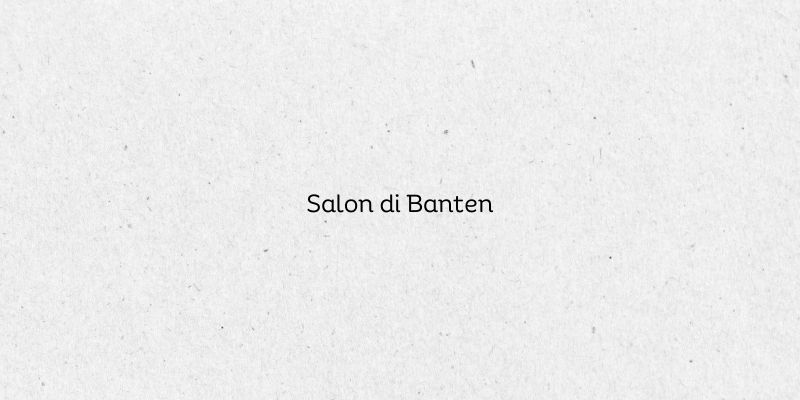 Salon di Banten