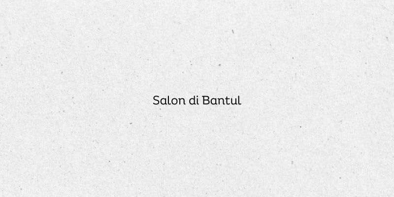 Salon di Bantul