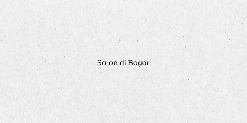 Salon di Bogor