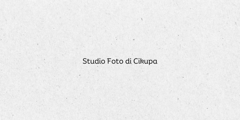 Studio Foto di Cikupa