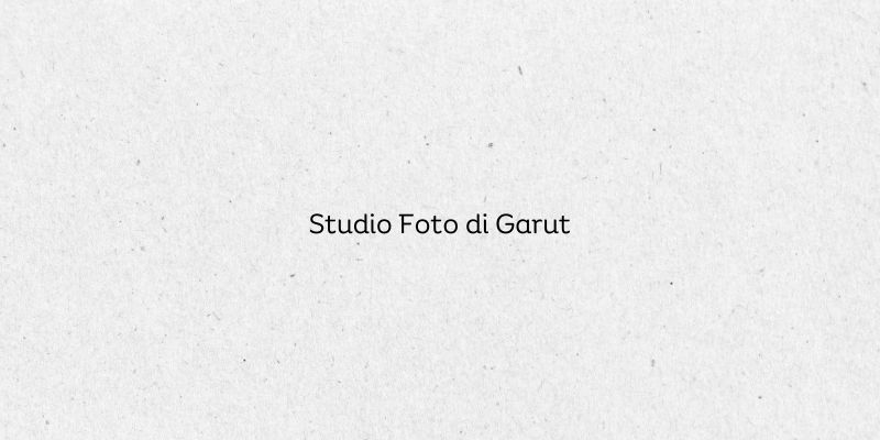 Studio Foto di Garut