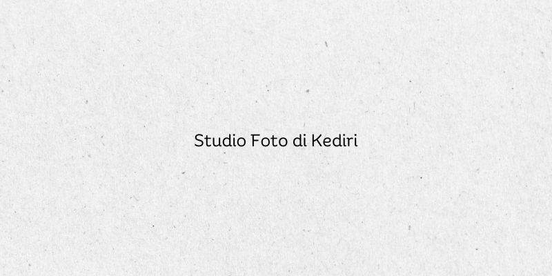 Studio Foto di Kediri
