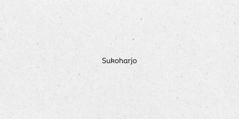 Sukoharjo