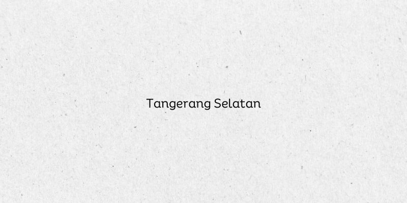 Tangerang Selatan