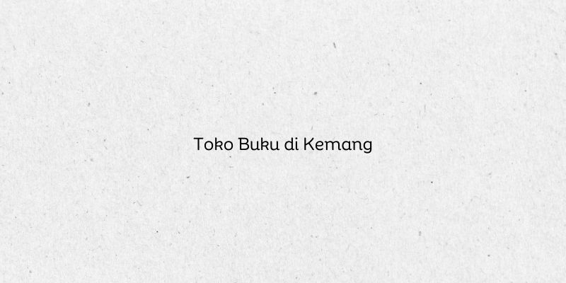 Toko Buku di Kemang